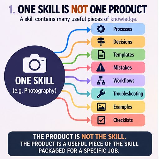 One Skill Is Not One Product