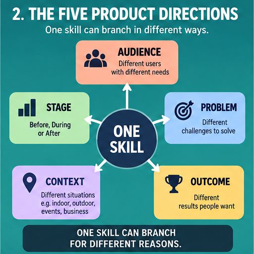 The Five Product Directions