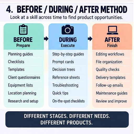 Before During After Product Method